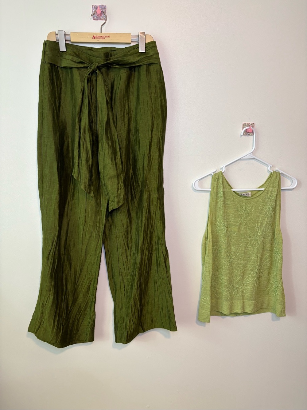 Gorgeous Green Resortwear Set by Kaliko